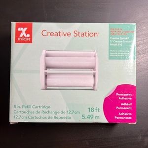 Xyron Permanent Adhesive Refill for the Creative Station & CS Lite, 5" x 18'